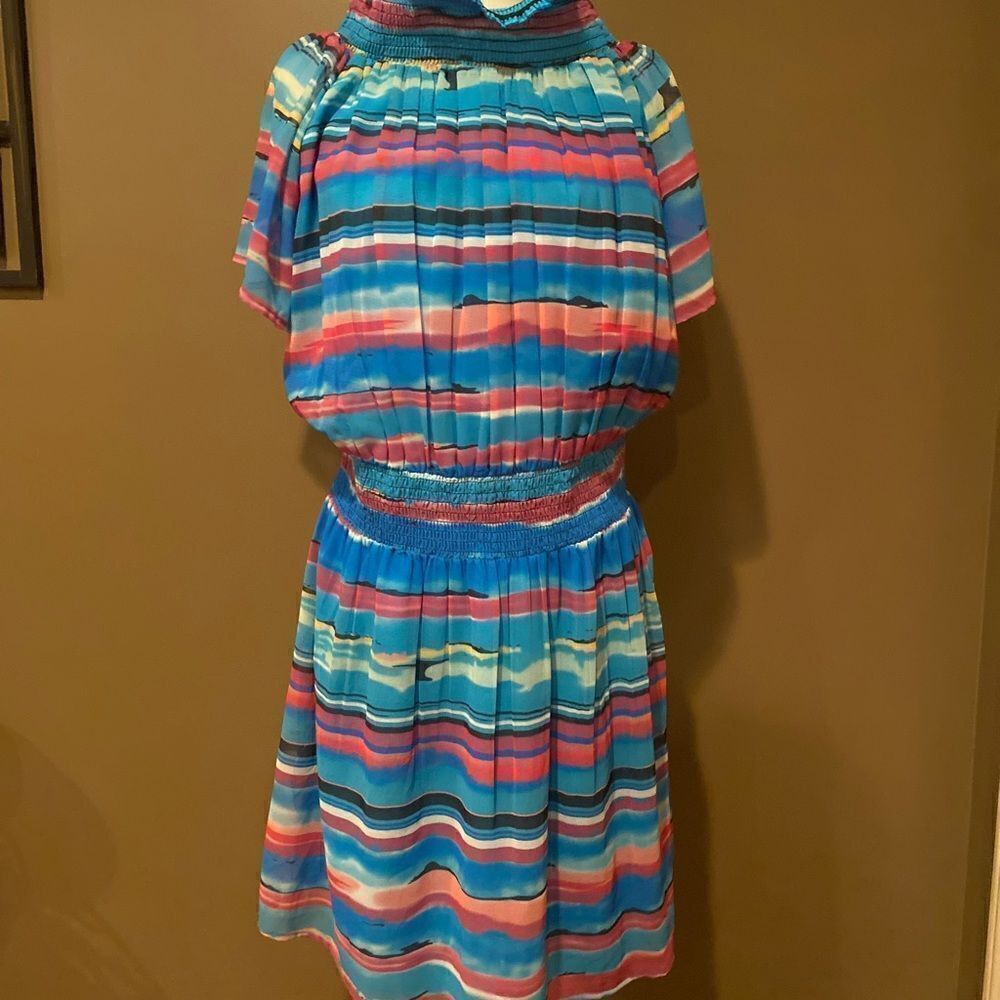 Phool Dress Size Large MIDI Peasant Colorful - Picture 2 of 14